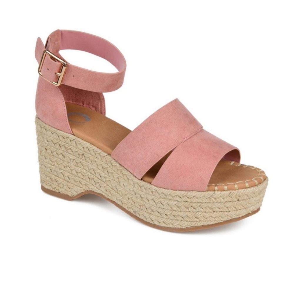 JOURNEE COLLECTION Takara Espadrille Sandals SIZE 9 NIB